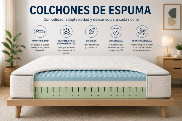 Colchones de espuma HR