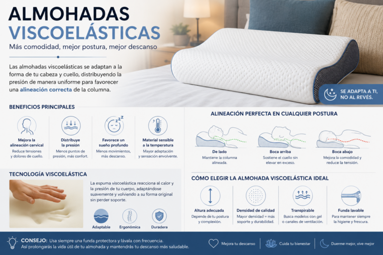 Almohadas viscoelásticas